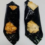 堂本 - 左が醤油味、右が塩味