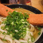うどん 丸香 - えび天アップ