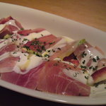 オステリア 月市 - 生ハム＆いちじく＆アボカド