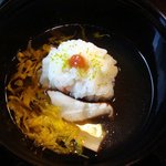 てら川 - 鱧と松茸吸い物