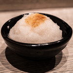 鳥さき - 口直し 大根おろし