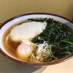 そばの神田東一屋 - アサソバビンボー！　
      朝うどん＋とろろ！
      
      そばじゃないジャナイノ！