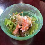 魚末 - 蟹肉サラダ