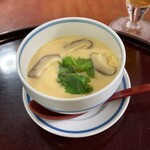 魚末 - 茶碗蒸し