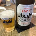 正竜亭 - 最後はアサヒ！！