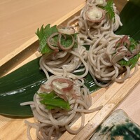 豆富料理と吟醸せいろ蒸し 八かく庵 大阪ステーションシティ店 - おねだりしたお蕎麦