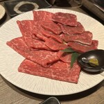 うしごろ 貫 - ハラミ、ウチヒラ、クリ