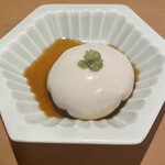 竹千代 - ⚪︎自家製胡麻豆腐の冷奴