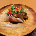 Syn - ステラズッキーニとアジ