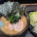 らーめん家 せんだい - キャベツらーめん（醤油）＋白髪ネギ