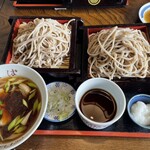おそば美登利 - 鴨せいろ蕎麦