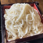 おそば美登利 - 初の麦切り。めっちゃ美味しい(*´～｀*)ŧ‹"ŧ‹"ŧ‹"