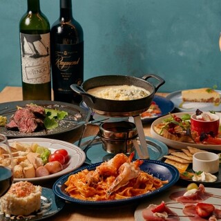 産直新鮮野菜や、厳選チーズ。素材にこだわる本格ビストロ料理！