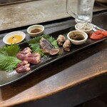 ちき家 - あて盛り合わせ