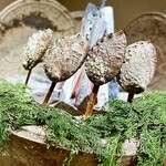 徳ㇵ本也 - 鮑の原始焼き