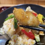 中国料理 神龍 - アスパラ肉巻