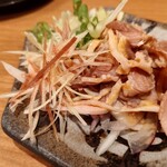 焼鳥祐 アラカルト - 親鳥ポン酢　605円