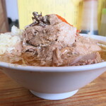 にかいや - ぶた入りラーメン＋トッピング全部