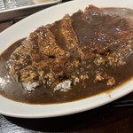 肉食堂 最後にカツ。 - 