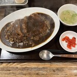 肉食堂 最後にカツ。 - 
