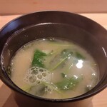 すしやのたい悟 - 味噌汁