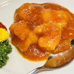 盤古茶屋 - 大海老のチリソース煮