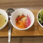 サチア ビーフストロガノフ - ランチに付くセット