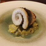 il tram - カマスのロースト ズッキーニのオイル煮