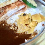 コロボック - 福神漬が相性抜群