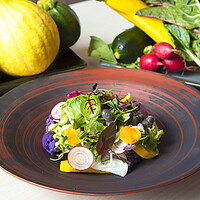 彩り野菜のあっさり塩炒め