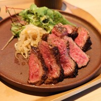 炭火焼肉 肉の匠 ひうち - 『和牛“限定”赤身ステーキ & ミニタンシチュー（100グラム）（1500円税込）』