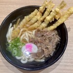 資さんうどん 尼崎アマドゥ店 - 肉ごぼ天うどん