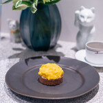 おかしやうっちー - 山梨県きみひめ（とうもろこし）のタルト