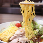 重慶料理 東々包 - 五目冷やし中華の麺