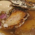 鯖の上にも三年 - 鯖そば 元味（チャーシュー）