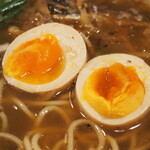 鯖の上にも三年 - 味付玉子