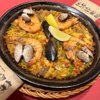 びいどろ 銀座店 - 魚介のパエリア びいどろ 銀座店 - 魚介のパエリア