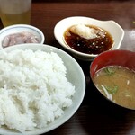 だるまの天ぷら定食 - 