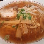 重松飯店 - セットのラーメン