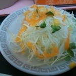 重松飯店 - セットのサラダ