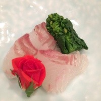 青山鮨孝 - ヒラメのお刺身