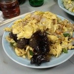 赤坂珉珉 - 玉子ときくらげ炒め.