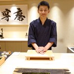 鮨 こう介 - 安倍大将は9月の銀座店オープンで大将として任せられていた