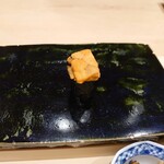 鮨 こう介 - 雲丹（北海道産）：ねっとり、濃厚な旨みだ