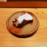 鮨裕 - 鮹(塩)♪　聞き洩れ　パートナーお腹一杯にて