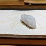 鮨裕 - 水ダコ　聞き洩れ　酢橘塩で冴える旨さ