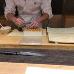 鮨裕 - ドラムロールが鳴る・・・ﾀﾞﾗﾗﾗﾗﾗﾗﾗﾗ♪