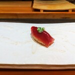 鮨裕 - 鰹♪　小田原　薬味との妙味　当然臭みは無い