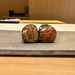 鮨 こいせ - トロたく＆小肌ガリ巻き