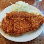 林や - 特上ロースかつ定食1510円